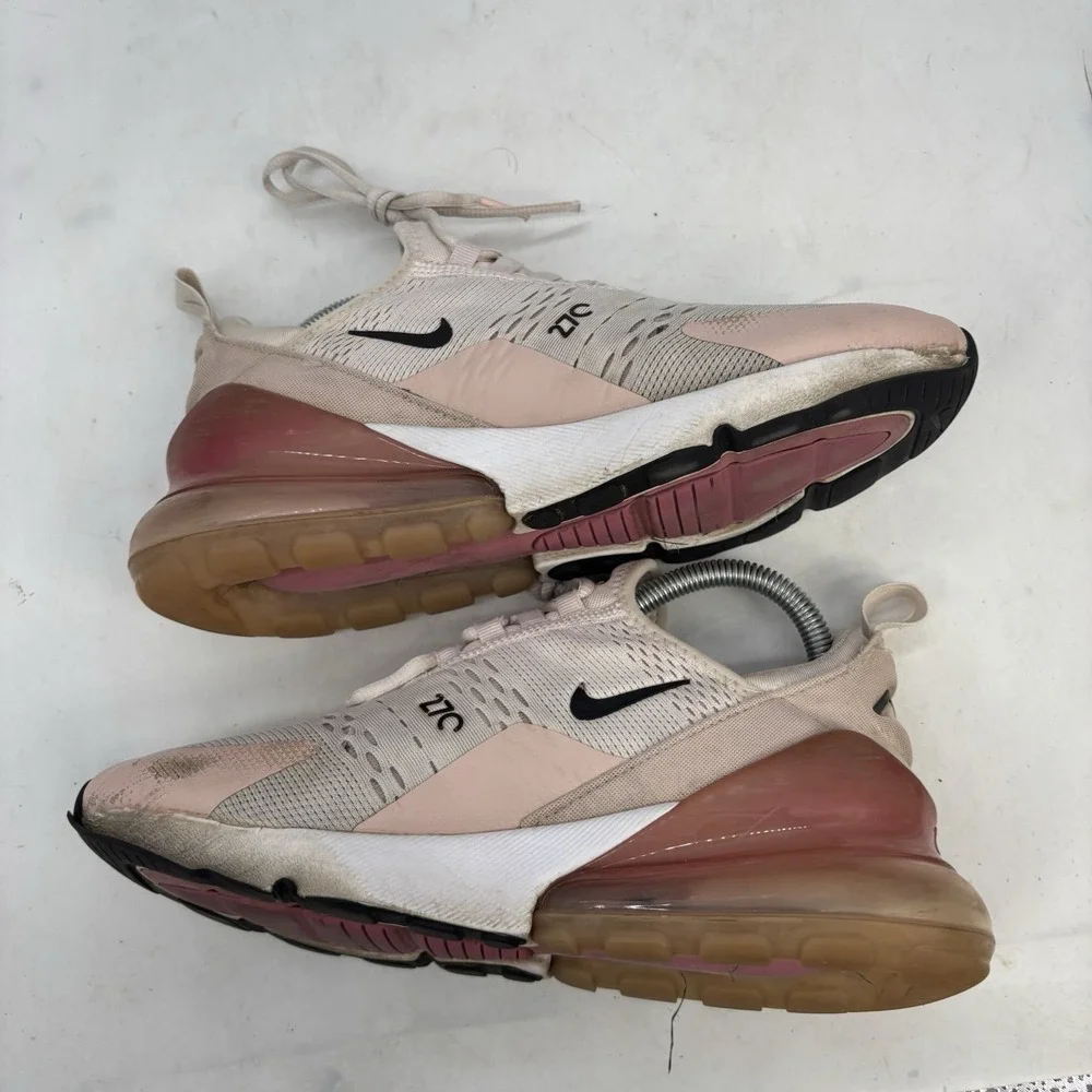 Nike Air Max 270 Pink Blush Shoes Womens 8.5 Running Sneakers AH6789-604